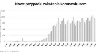 Nowe przypadki zakażenia koronawirusem (tvnmeteo