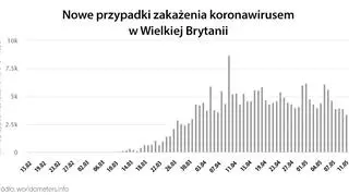 Nowe przypadki zakażenia koronawirusem w Wielkiej Brytanii (tvnmeteo