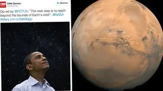 Obama zapowiedział wysłanie ludzi na Marsa w niedalekiej przyszłości
