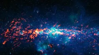 Obłok Sagittarius B2 znajduje się w pobliżu centrum Drogi Mlecznej