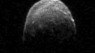 Obraz radarowy 2055 YU55 z 7 listopada (NASA)