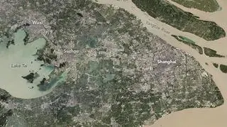 Obraz stworzony ze zdjęć satelitarnych z lat 2013-2017 (NASA)