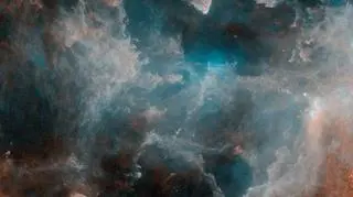 Obszar W4 (ESA/Herschel/NASA/R. Hurt)