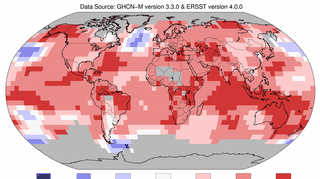 Odchylenie średniej temperatury okresu styczeń-czerwiec 2016 od normy