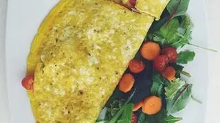 Omlet po mistrzowsku wg. przepisu Ani Lewandowskiej