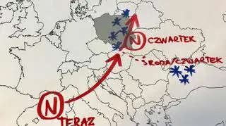 Opady śniegu nadciągają do Polski