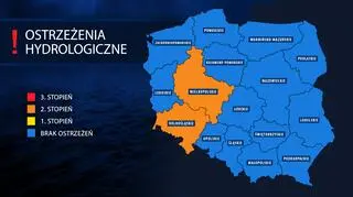 Ostrzeżenia hydeologiczne (IMGW)