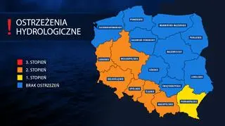 Ostrzeżenia hydrologiczne (IMGW)