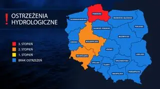 Ostrzeżenia hydrologiczne IMGW