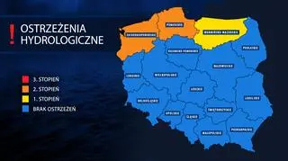 Ostrzeżenia hydrologiczne IMGW