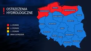 Ostrzeżenia hydrologiczne IMGW