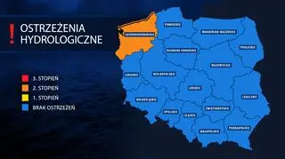 Ostrzeżenia hydrologiczne IMGW
