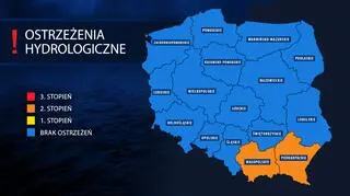 Ostrzeżenia hydrologiczne (IMGW)