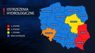 Ostrzeżenia hydrologiczne IMGW