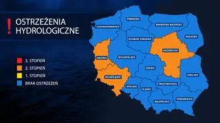 Ostrzeżenia hydrologiczne (IMGW)