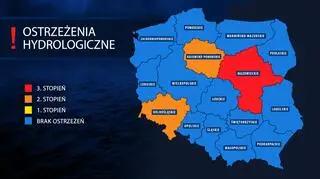 Ostrzeżenia hydrologiczne IMGW