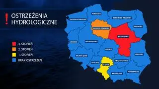 Ostrzeżenia hydrologiczne (IMGW)