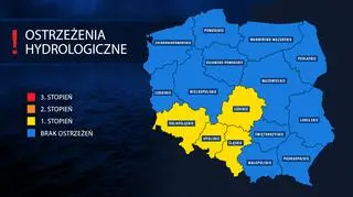 Ostrzeżenia hydrologiczne IMGW