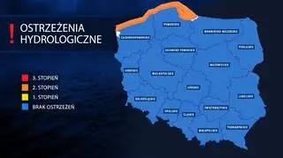 Ostrzeżenia hydrologiczne IMGW