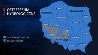 Ostrzeżenia hydrologiczne IMGW