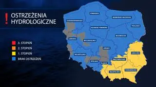 Ostrzeżenia hydrologiczne IMGW