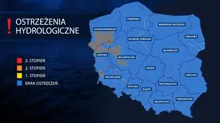 Ostrzeżenia hydrologiczne IMGW