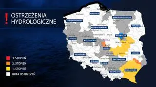 Ostrzeżenia hydrologiczne IMGW