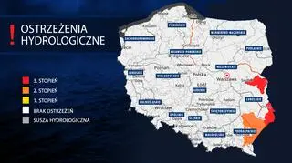 Ostrzeżenia hydrologiczne IMGW