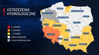 Ostrzeżenia hydrologiczne IMGW