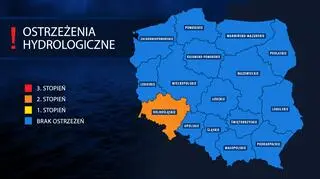 Ostrzeżenia hydrologiczne IMGW