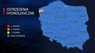 Ostrzeżenia hydrologiczne IMGW 