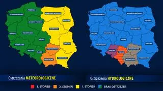Ostrzeżenia meteorologiczne i hydrologiczne