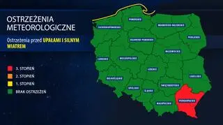 Ostrzeżenia meteorologiczne IMGW