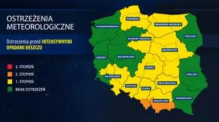 Ostrzeżenia meteorologiczne IMGW