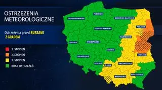 Ostrzeżenia meteorologiczne IMGW