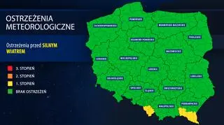Ostrzeżenia meteorologiczne IMGW 