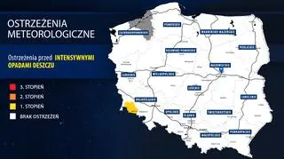 Ostrzeżenia meteorologiczne IMGW
