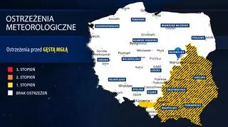 Ostrzeżenia meteorologiczne IMGW