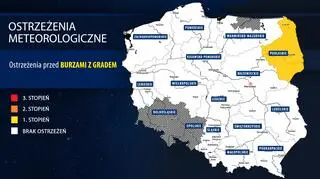 Ostrzeżenia meteorologiczne IMGW