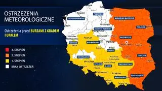 Ostrzeżenia meteorologiczne IMGW