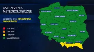 Ostrzeżenia meteorologiczne IMGW