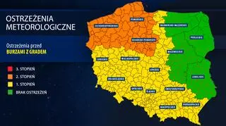 Ostrzeżenia meteorologiczne IMGW