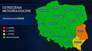 Ostrzeżenia meteorologiczne IMGW przed upałem