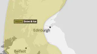 Ostrzeżenia meteorologiczne na piątek (Met Office)