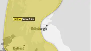 Ostrzeżenia meteorologiczne na sobotę (Met Office)