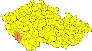 Ostrzeżenia meteorologiczne w Czechach (Český hydrometeorologický ústav)
