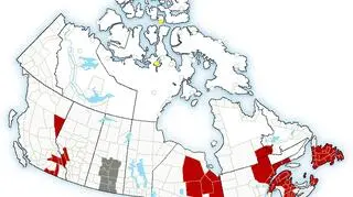 Ostrzeżenia meteorologiczne w Kanadzie (Environment Canada)