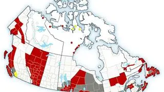Ostrzeżenia meteorologiczne w Kanadzie (Environment Canada)