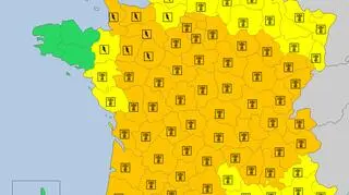 Ostrzeżenia meteorologiczne we Francji (meteoalarm