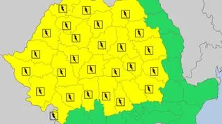Ostrzeżenia meteorologiczne we Rumunii (meteoalarm